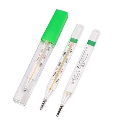 医療用 赤液体ガラス 腕部直腸 口腔温度計 オーダーメイド OEM サポート