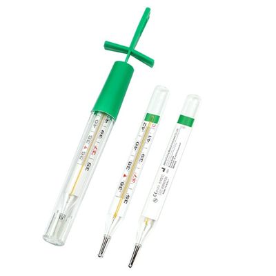 医療用 赤液体ガラス 腕部直腸 口腔温度計 オーダーメイド OEM サポート