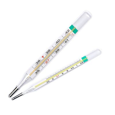 医療用 赤液体ガラス 腕部直腸 口腔温度計 オーダーメイド OEM サポート