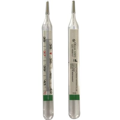 FN-W CE ISO 13485 承認された水銀のないガリウムガラス温度計