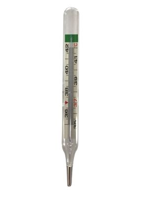 FN-W CE ISO 13485 承認された水銀のないガリウムガラス温度計