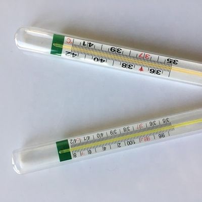 ガラス温度計 CE認証 高精度 41°C 0.1°C・0.15°C 防水